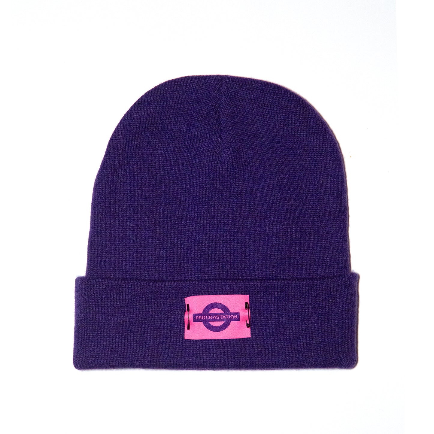 Triple logo beanie